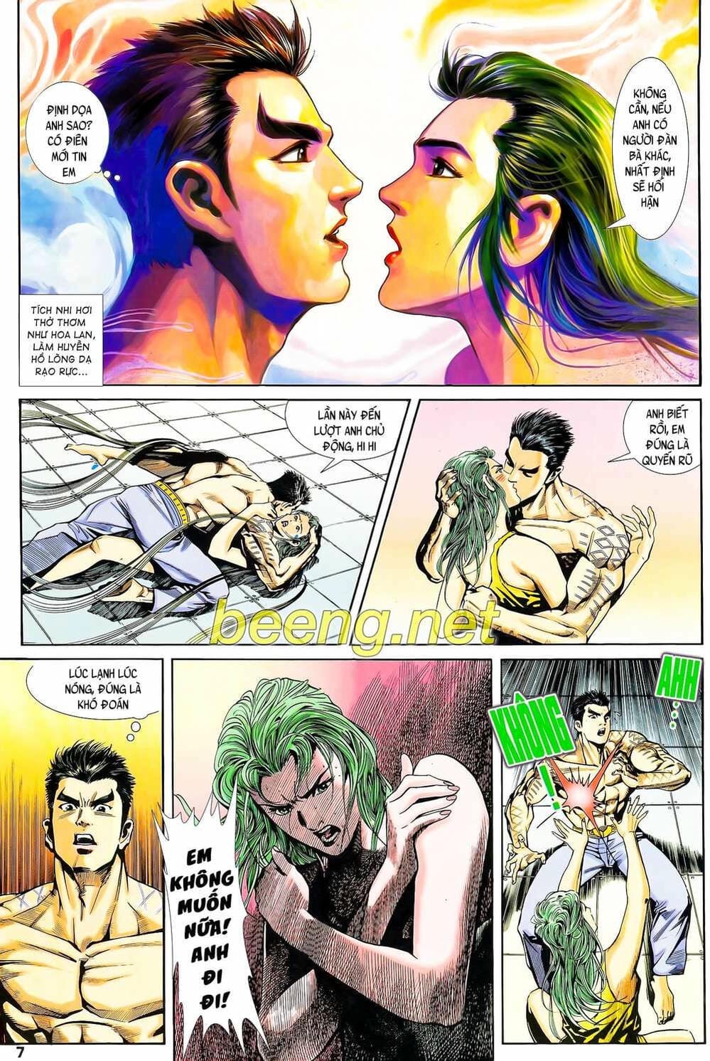 Truyện Tranh Long Hổ 5 Thế trang 8