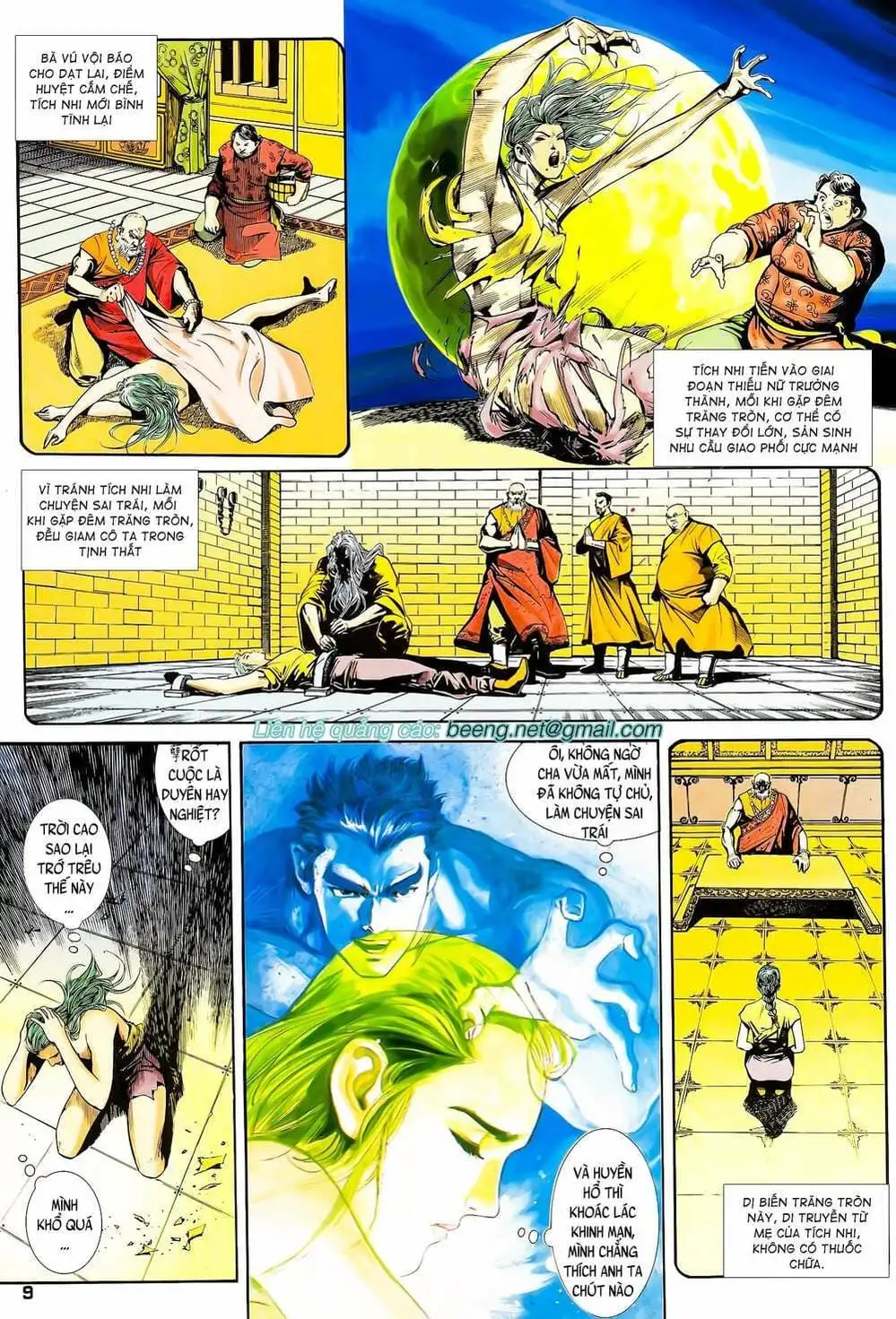 Truyện Tranh Long Hổ 5 Thế trang 8