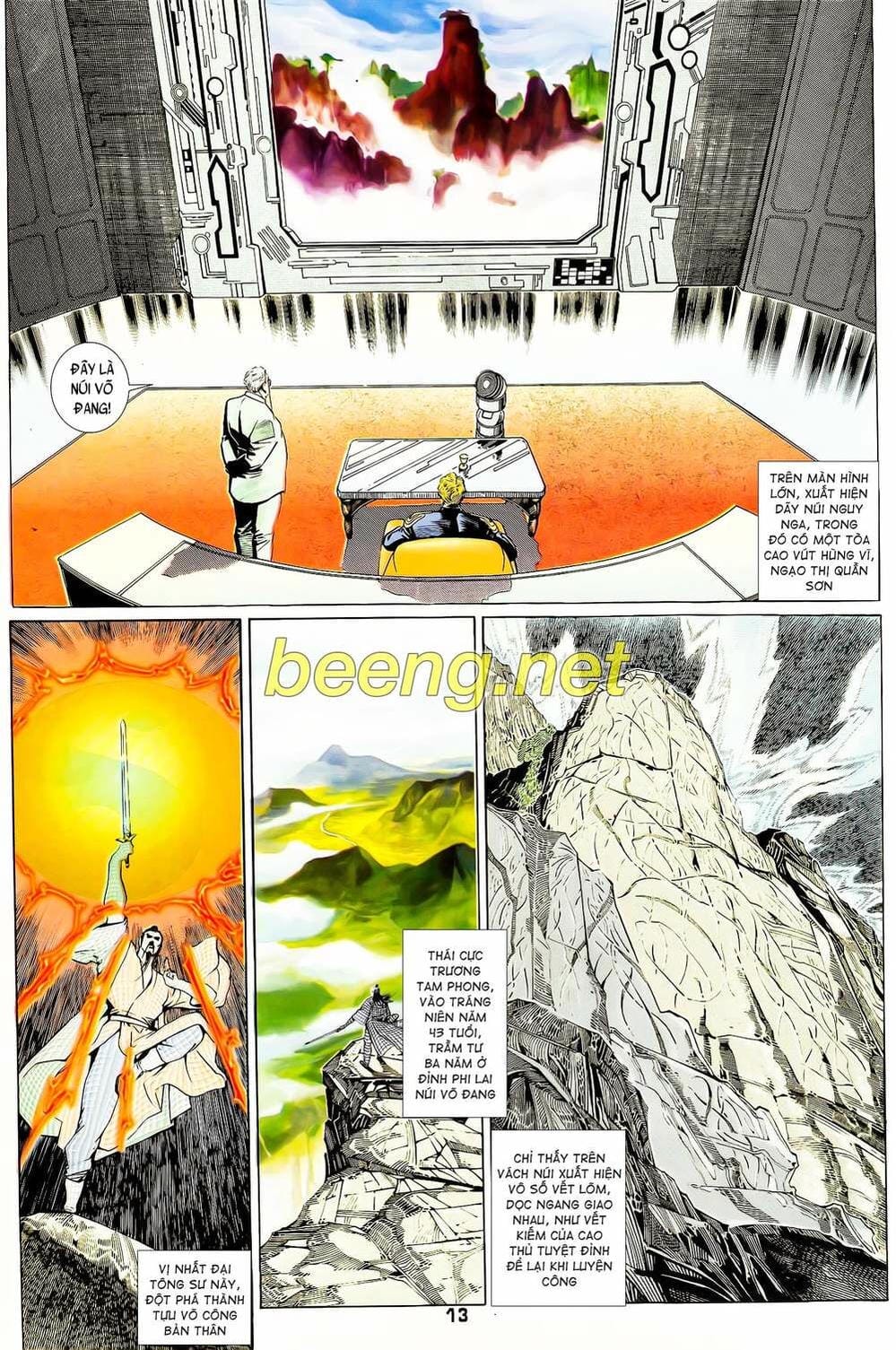 Truyện Tranh Long Hổ 5 Thế trang 8
