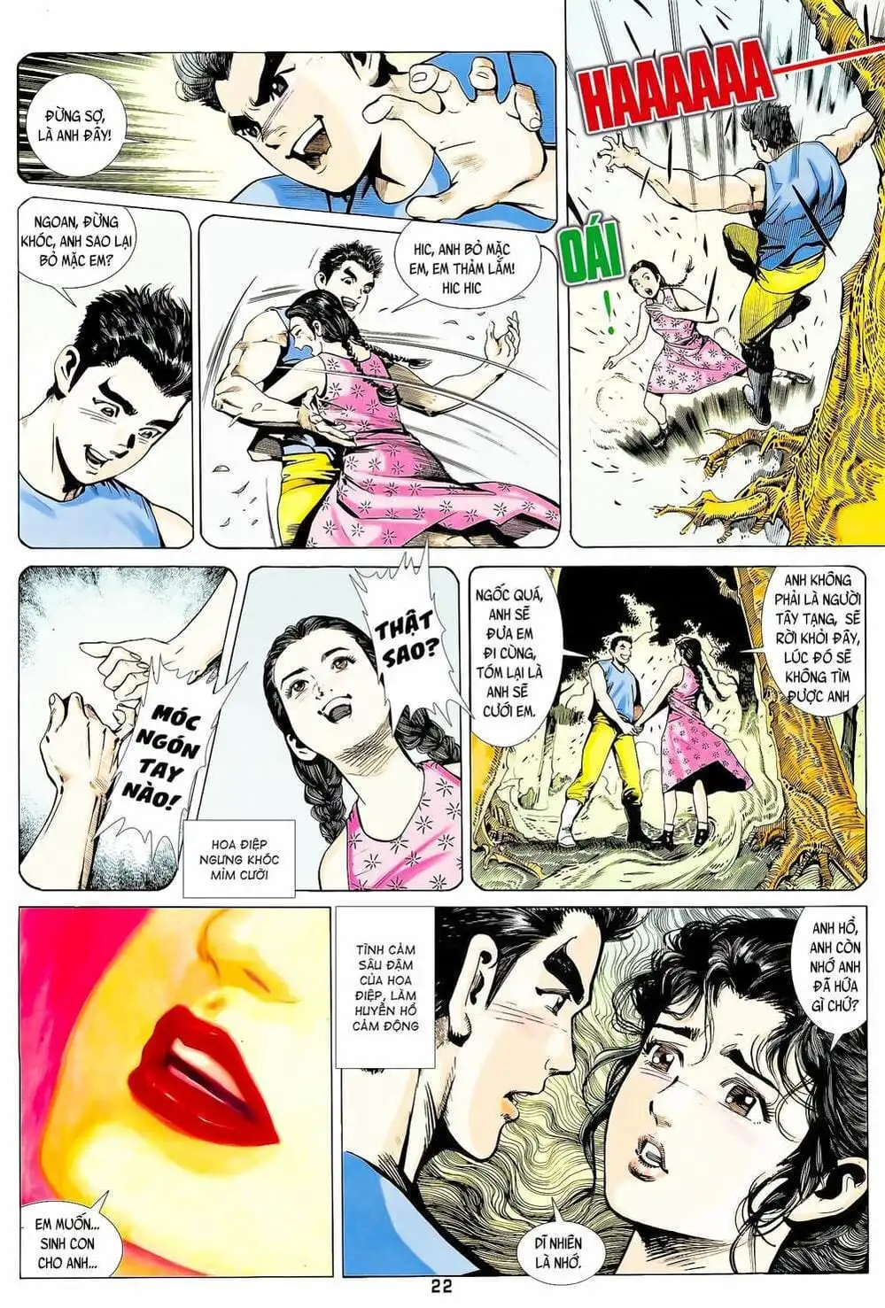 Truyện Tranh Long Hổ 5 Thế trang 8