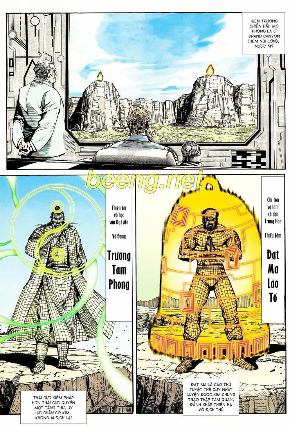 Truyện Tranh Long Hổ 5 Thế trang 8