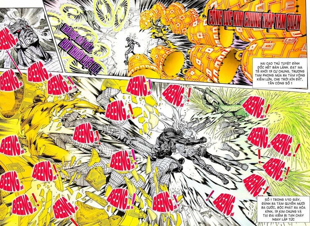 Truyện Tranh Long Hổ 5 Thế trang 8