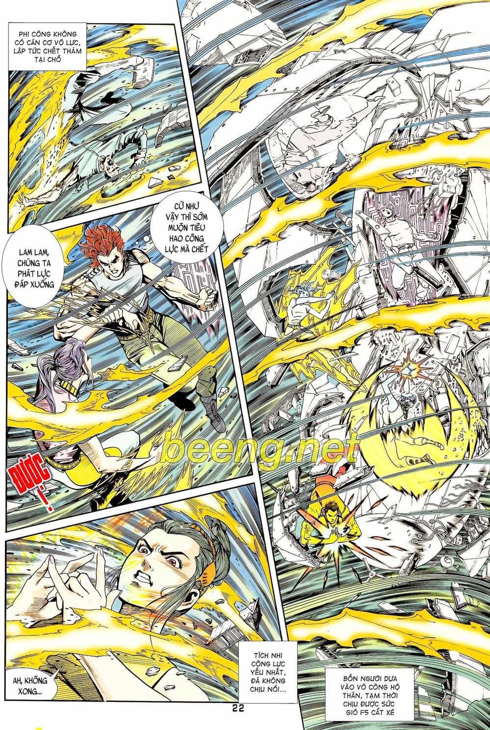 Truyện Tranh Long Hổ 5 Thế trang 8