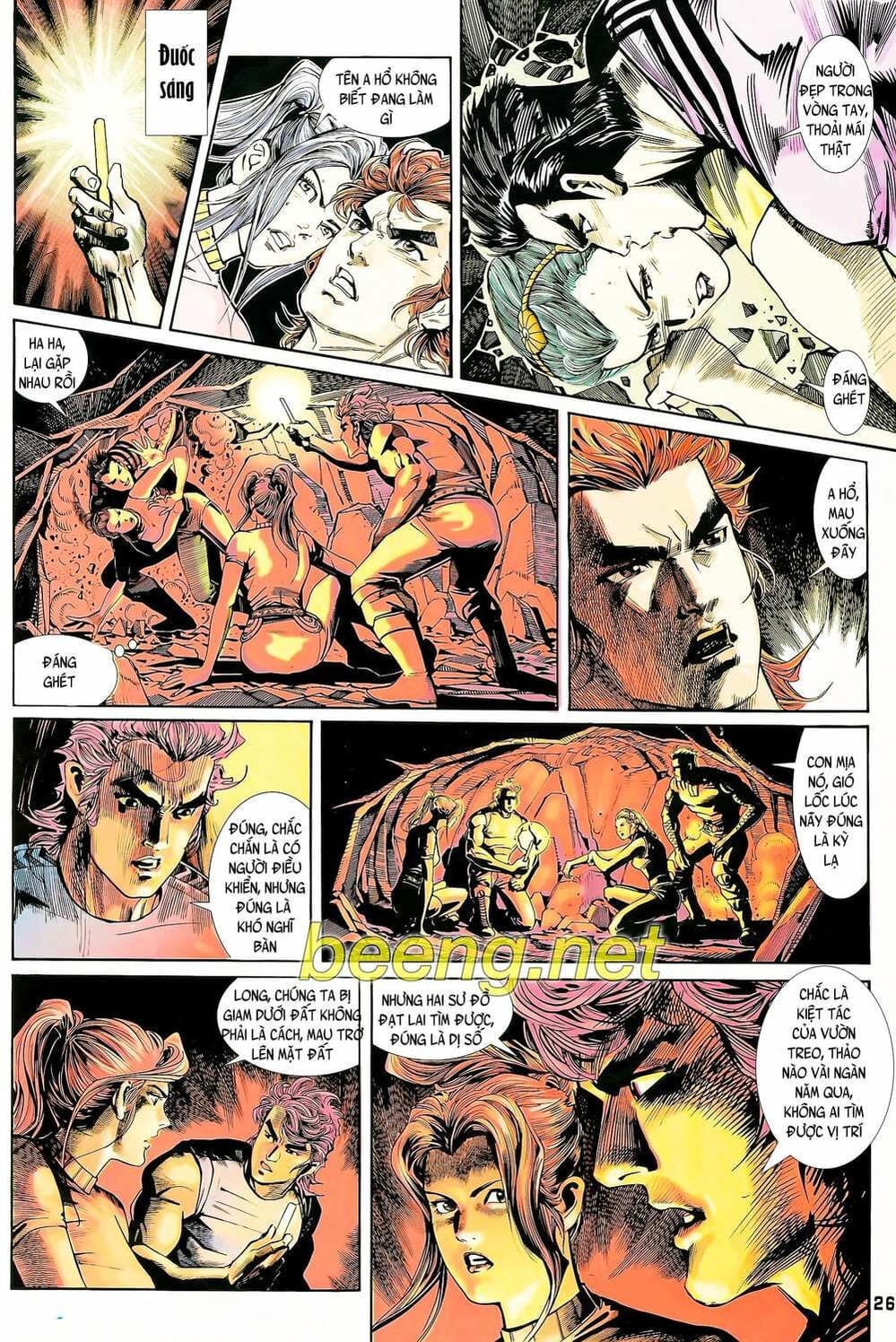 Truyện Tranh Long Hổ 5 Thế trang 8