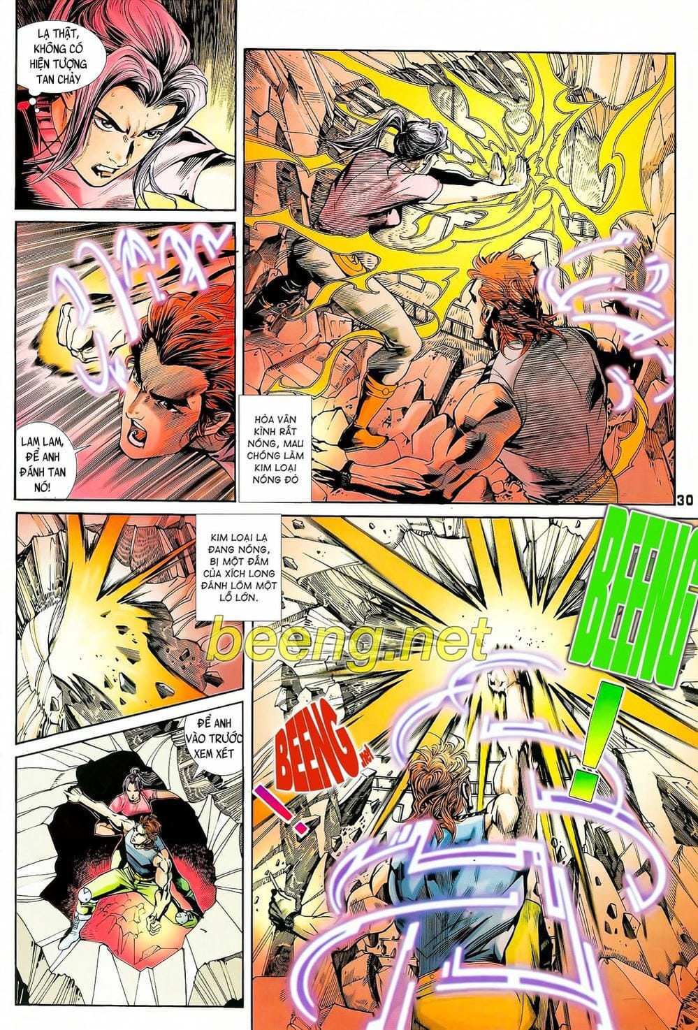 Truyện Tranh Long Hổ 5 Thế trang 8