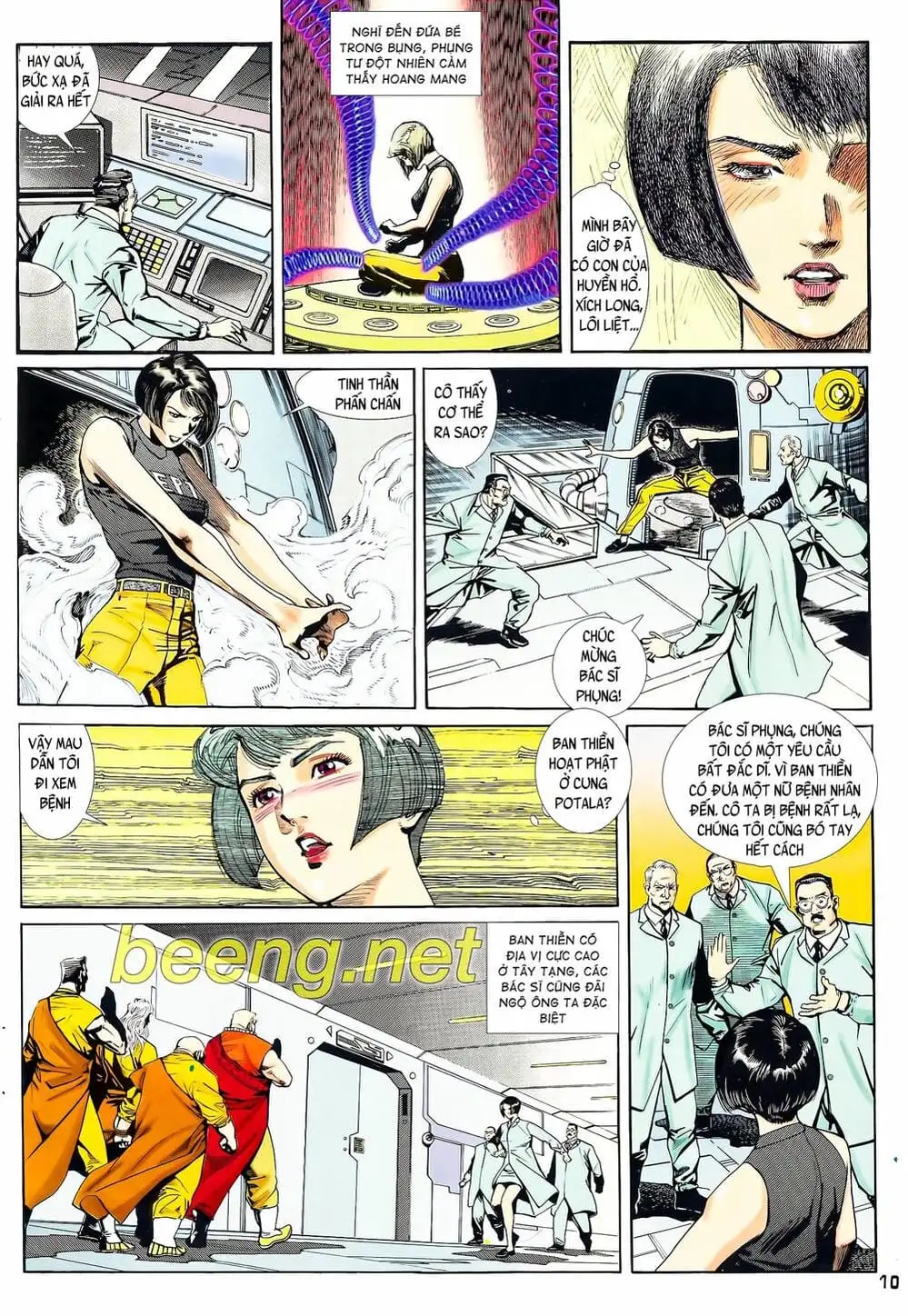Truyện Tranh Long Hổ 5 Thế trang 8