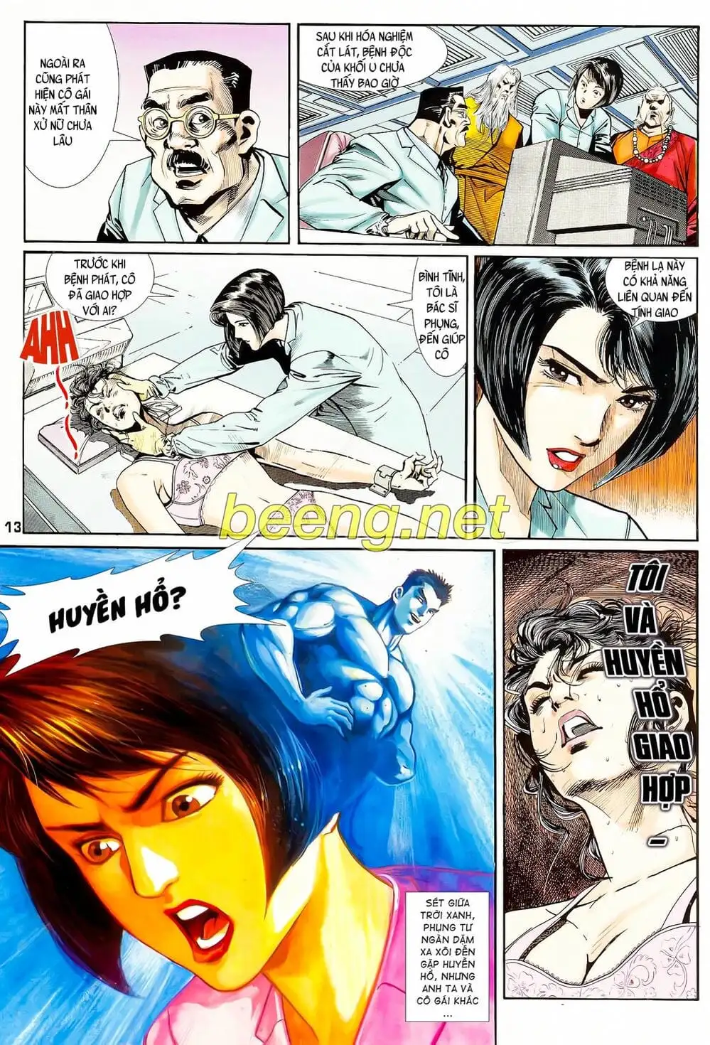 Truyện Tranh Long Hổ 5 Thế trang 8