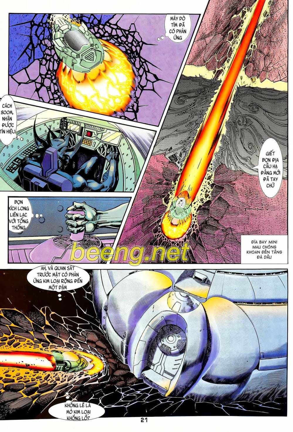 Truyện Tranh Long Hổ 5 Thế trang 8