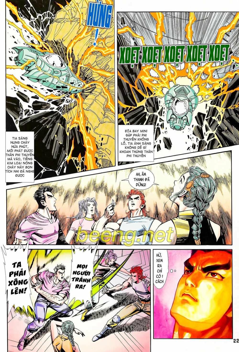 Truyện Tranh Long Hổ 5 Thế trang 8