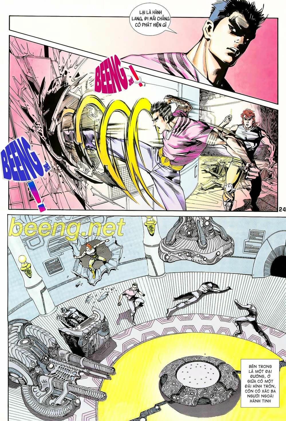 Truyện Tranh Long Hổ 5 Thế trang 8