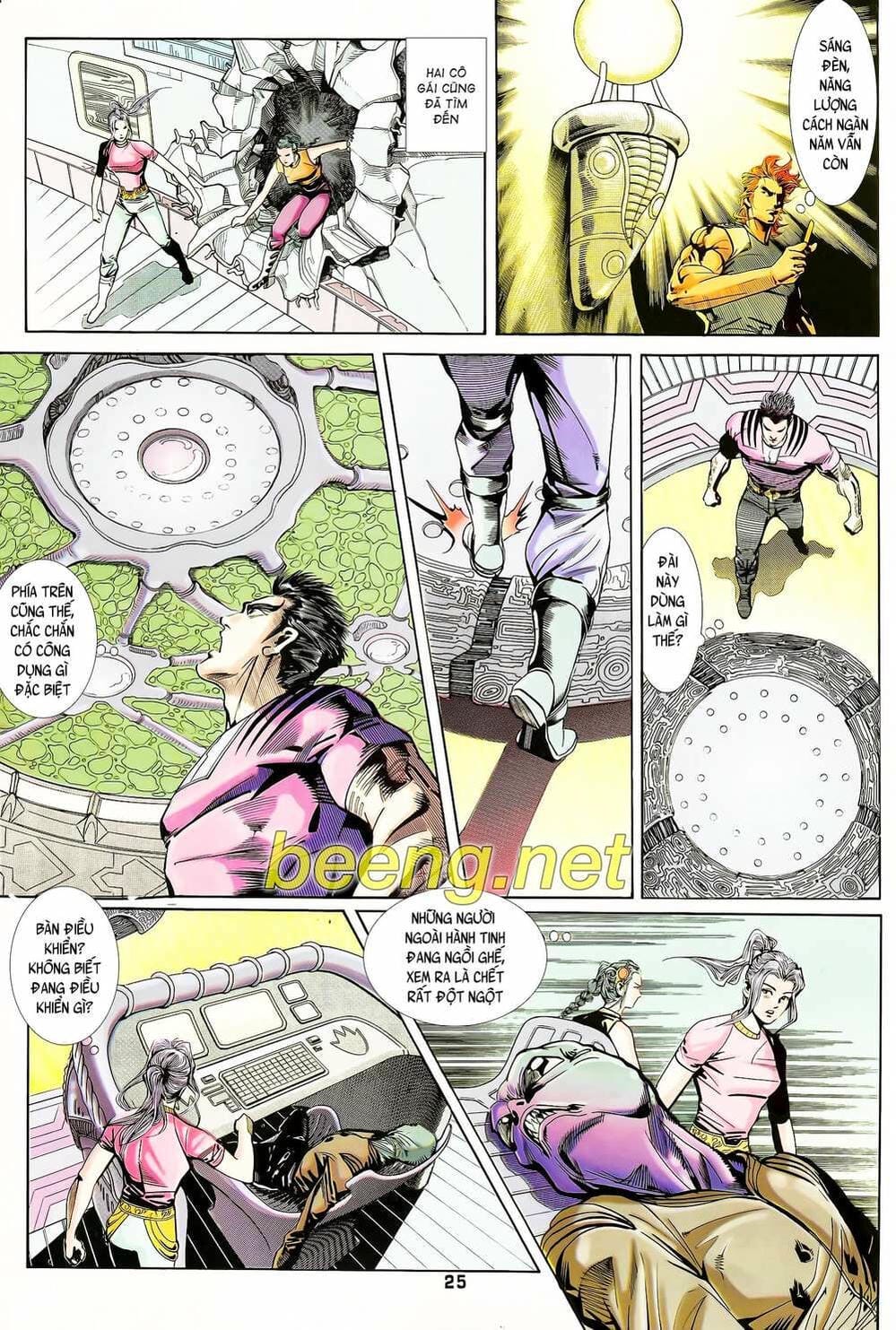 Truyện Tranh Long Hổ 5 Thế trang 8