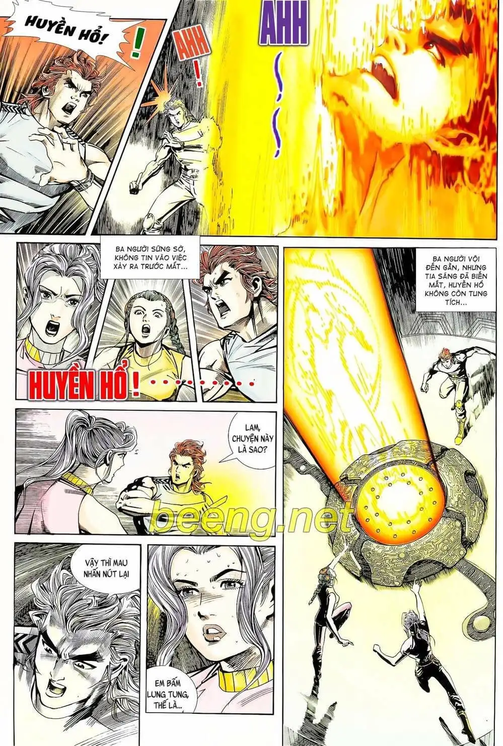 Truyện Tranh Long Hổ 5 Thế trang 8