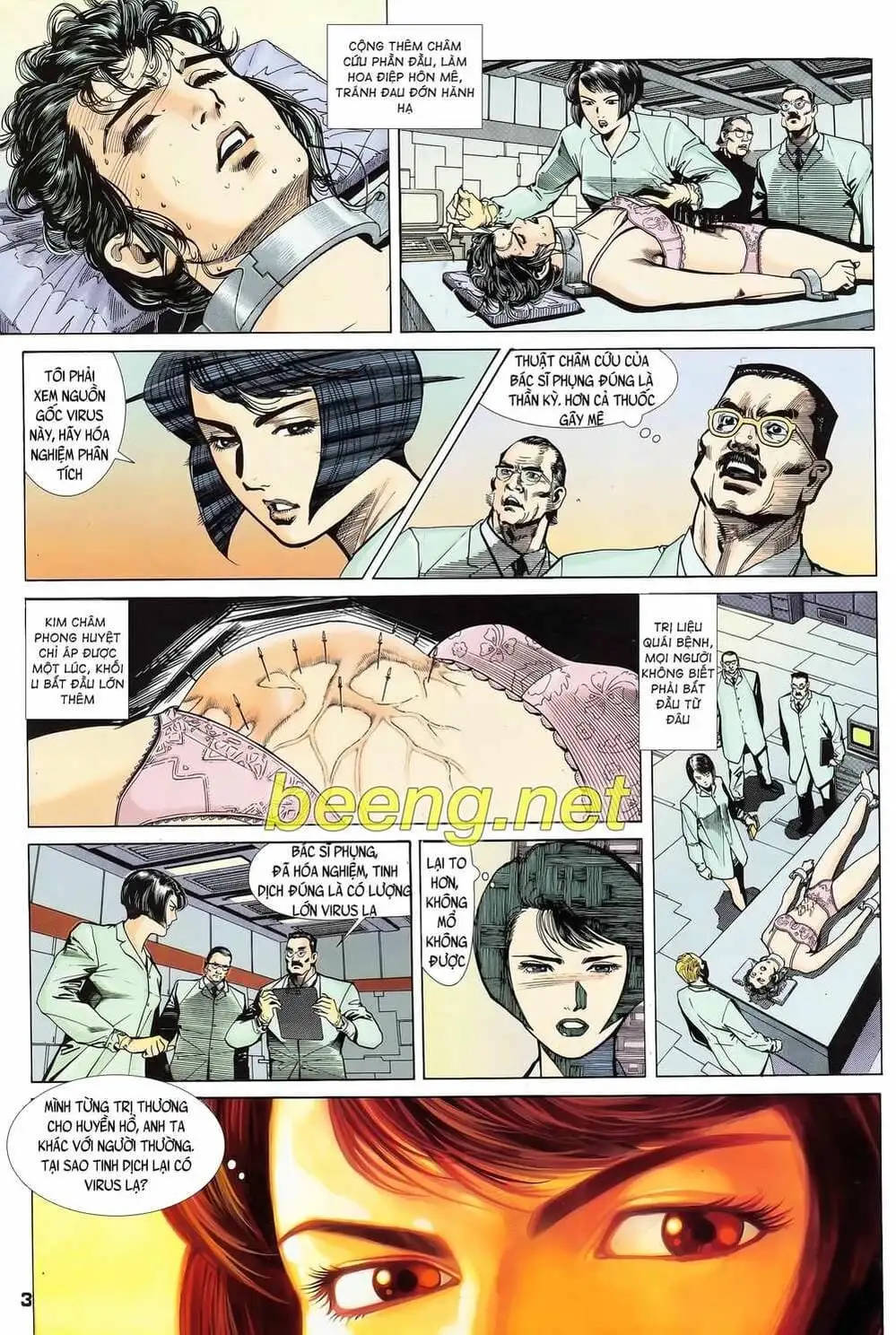 Truyện Tranh Long Hổ 5 Thế trang 8