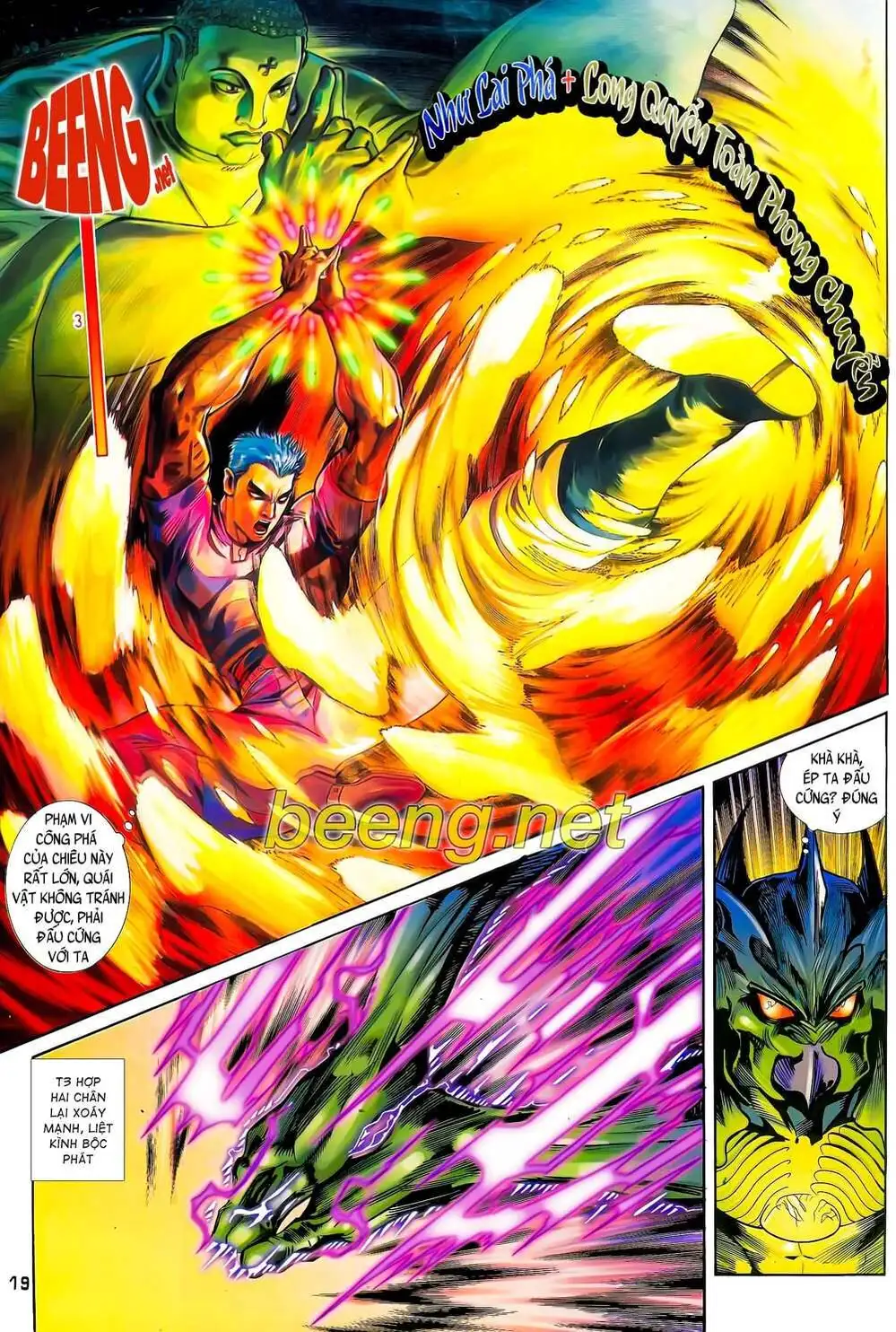 Truyện Tranh Long Hổ 5 Thế trang 8