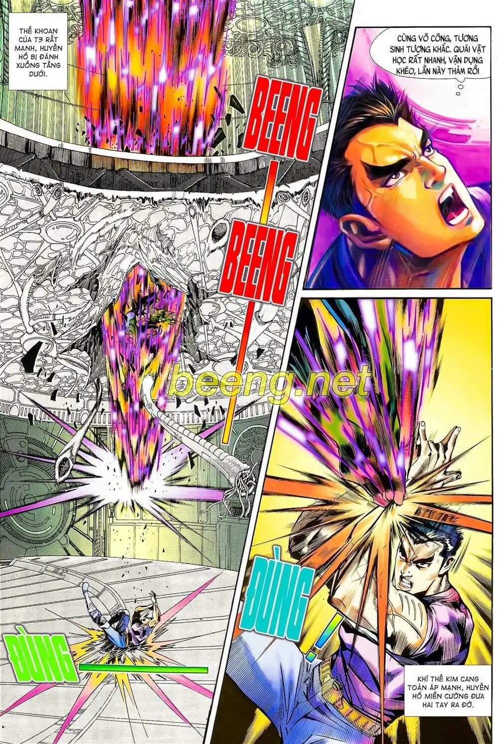 Truyện Tranh Long Hổ 5 Thế trang 8