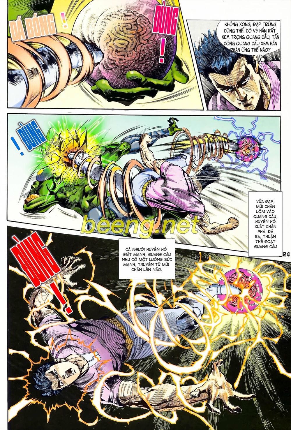 Truyện Tranh Long Hổ 5 Thế trang 8