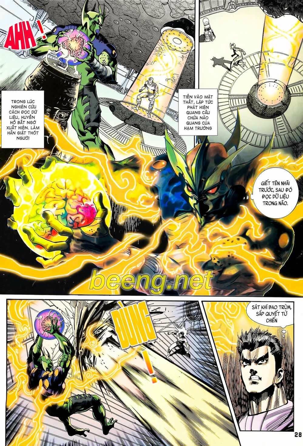 Truyện Tranh Long Hổ 5 Thế trang 8