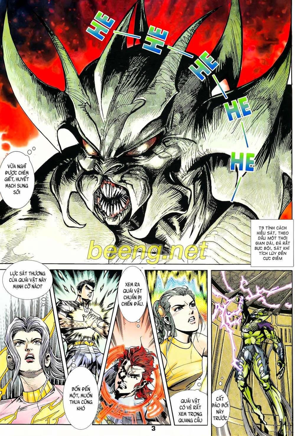 Truyện Tranh Long Hổ 5 Thế trang 8