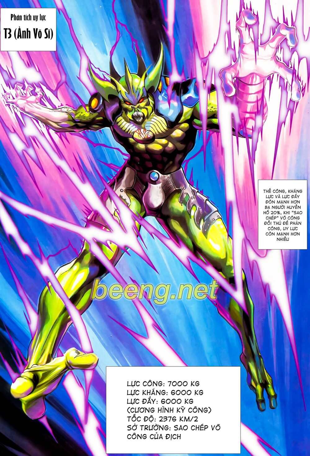 Truyện Tranh Long Hổ 5 Thế trang 8