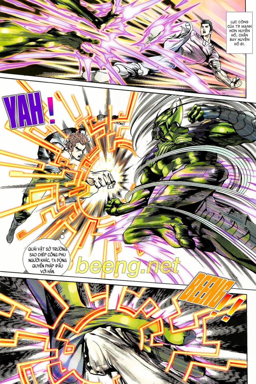 Truyện Tranh Long Hổ 5 Thế trang 8