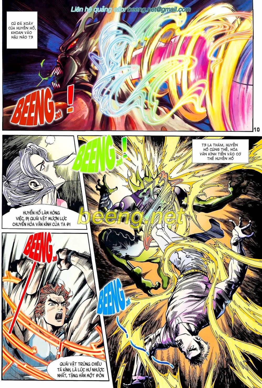 Truyện Tranh Long Hổ 5 Thế trang 8