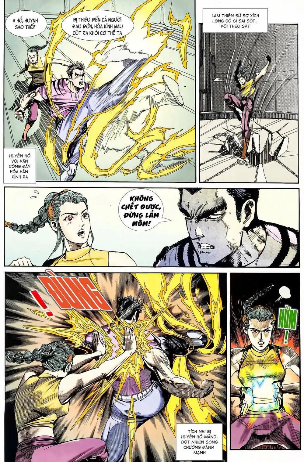 Truyện Tranh Long Hổ 5 Thế trang 8