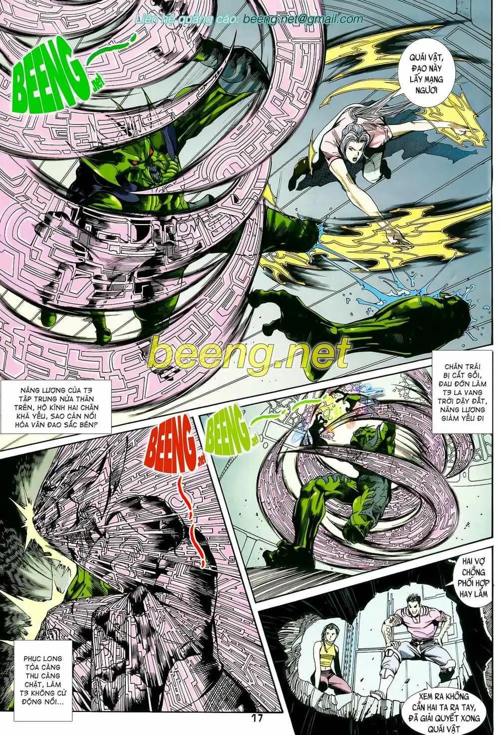 Truyện Tranh Long Hổ 5 Thế trang 8