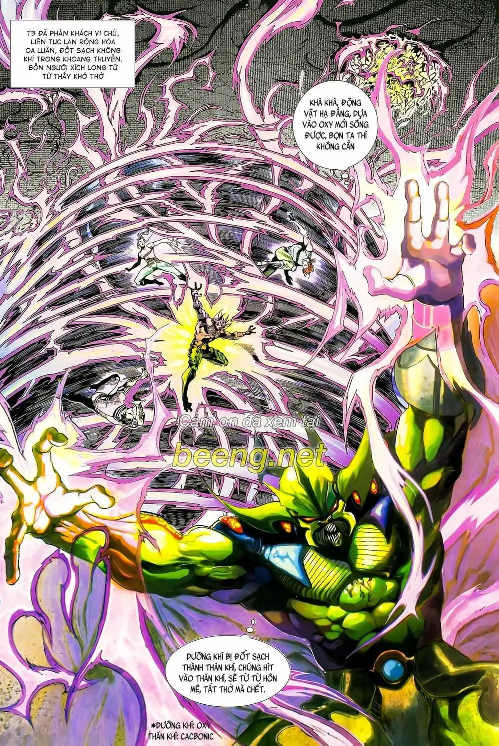 Truyện Tranh Long Hổ 5 Thế trang 8