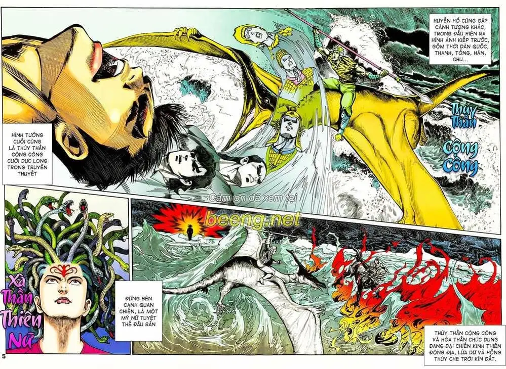 Truyện Tranh Long Hổ 5 Thế trang 8