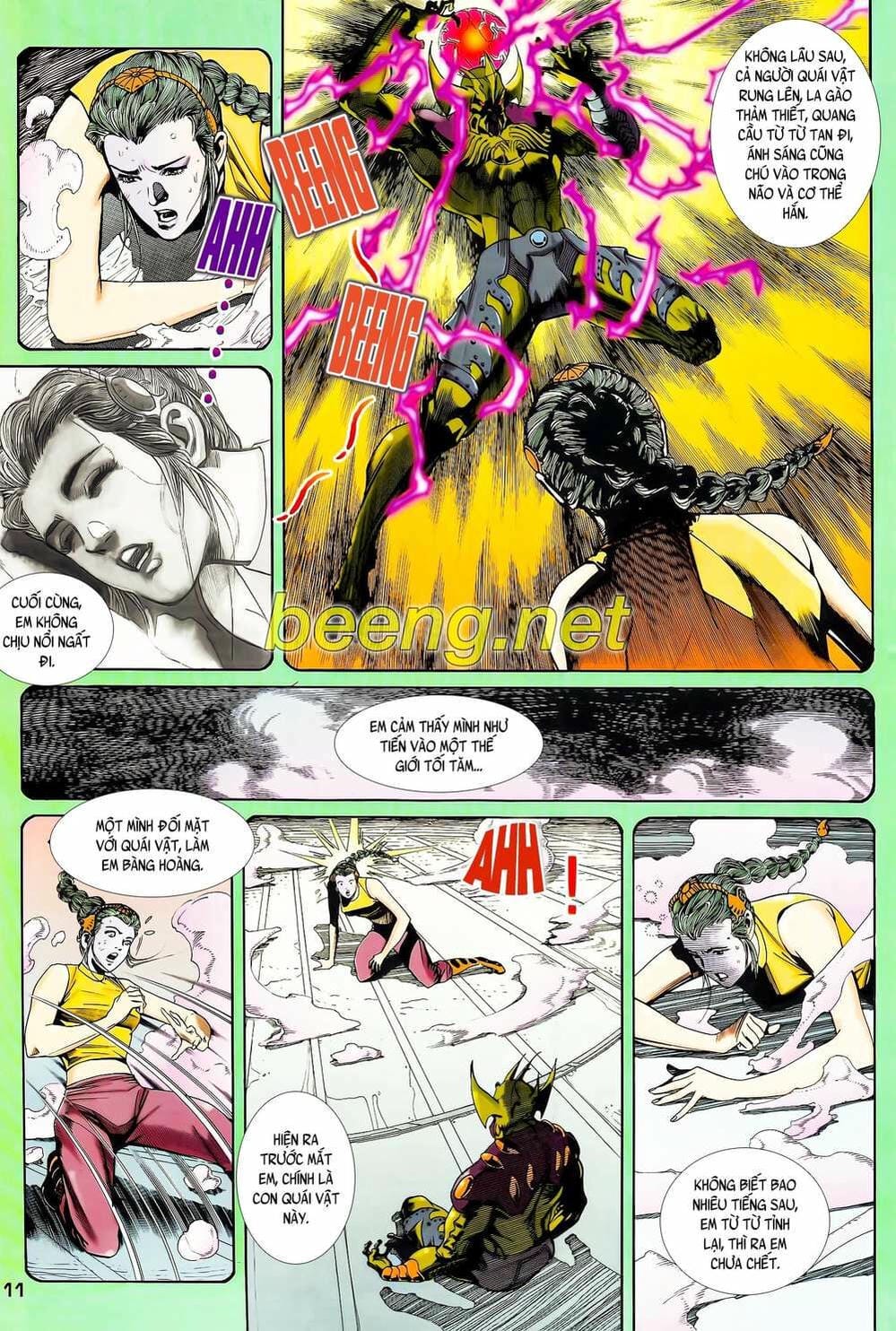 Truyện Tranh Long Hổ 5 Thế trang 8