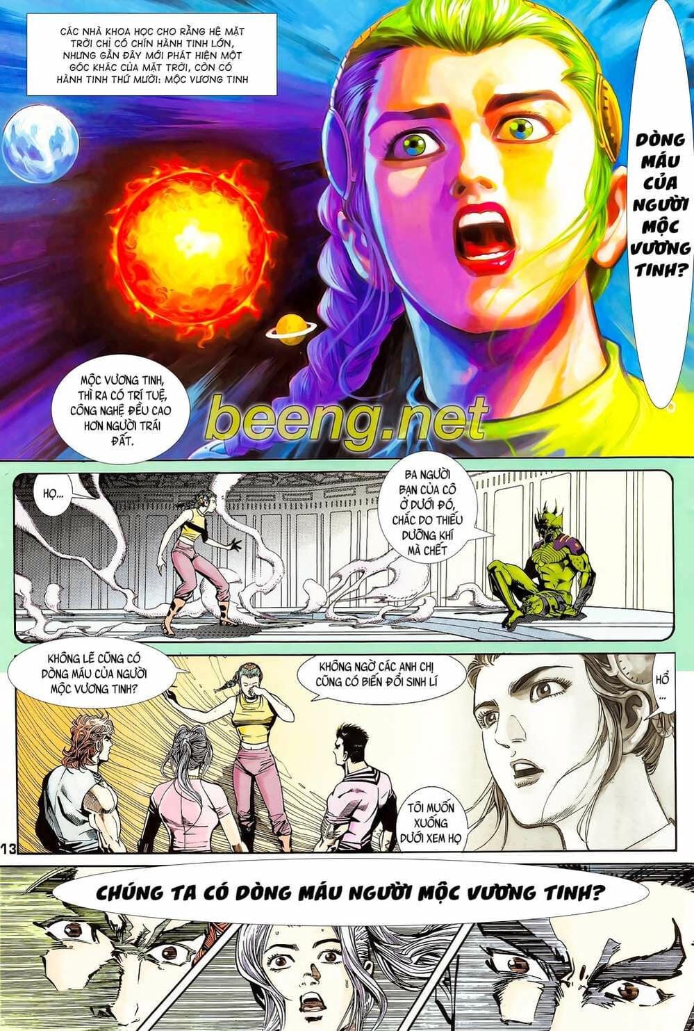 Truyện Tranh Long Hổ 5 Thế trang 8