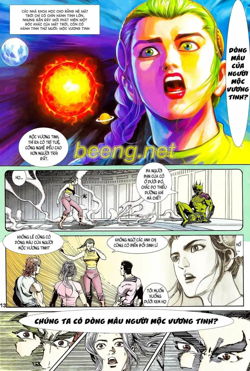 Truyện Tranh Long Hổ 5 Thế trang 8