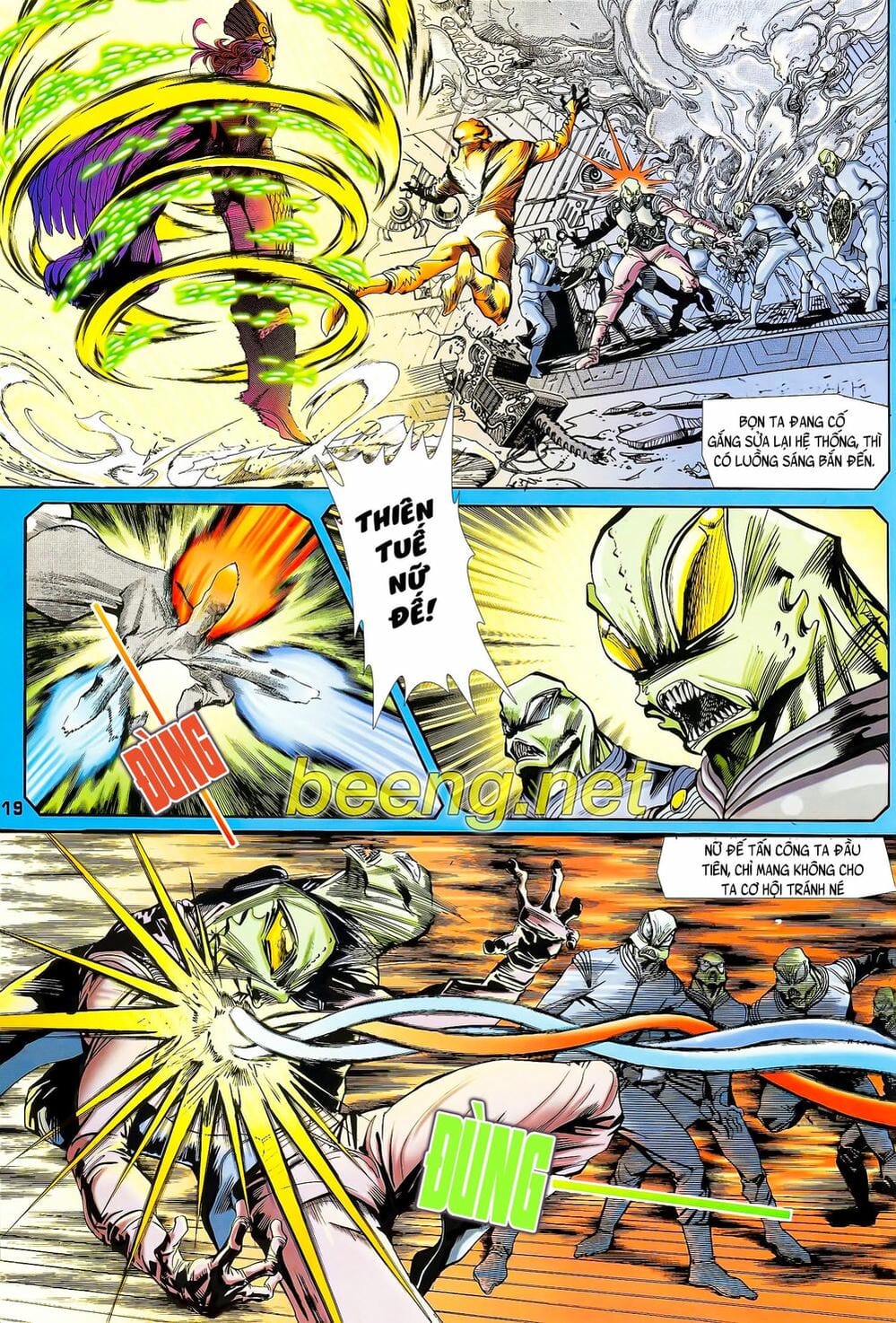 Truyện Tranh Long Hổ 5 Thế trang 8