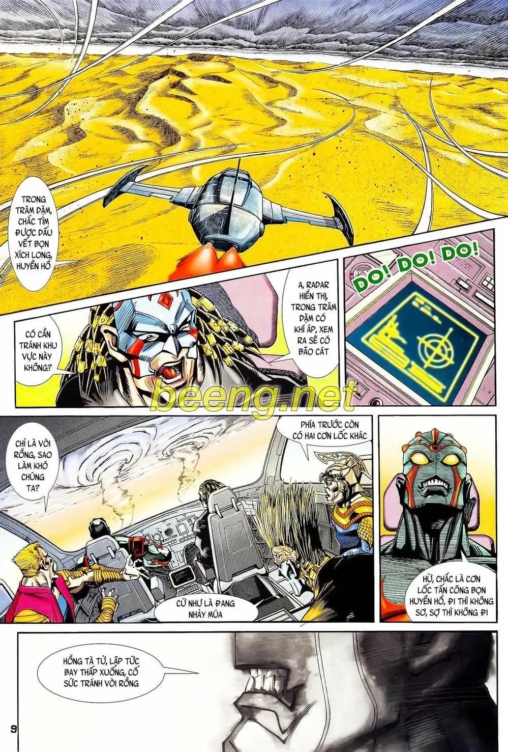Truyện Tranh Long Hổ 5 Thế trang 8