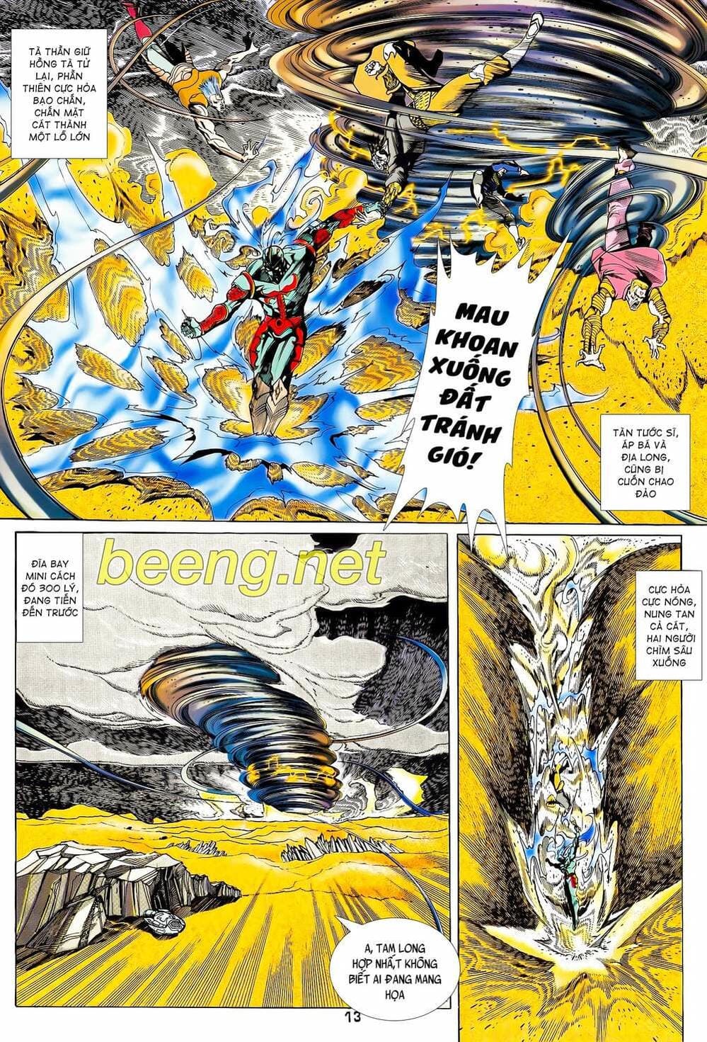 Truyện Tranh Long Hổ 5 Thế trang 8