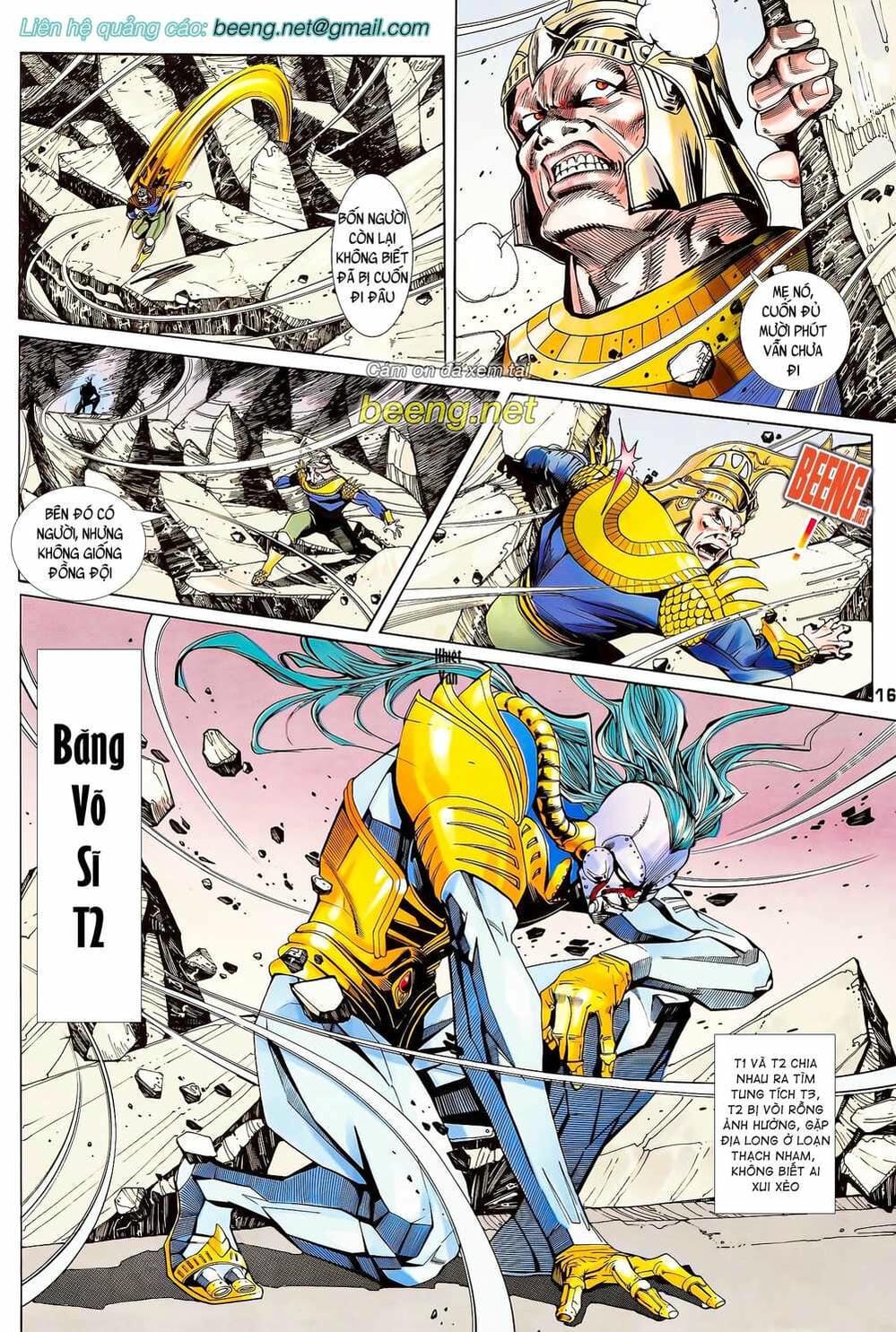 Truyện Tranh Long Hổ 5 Thế trang 8