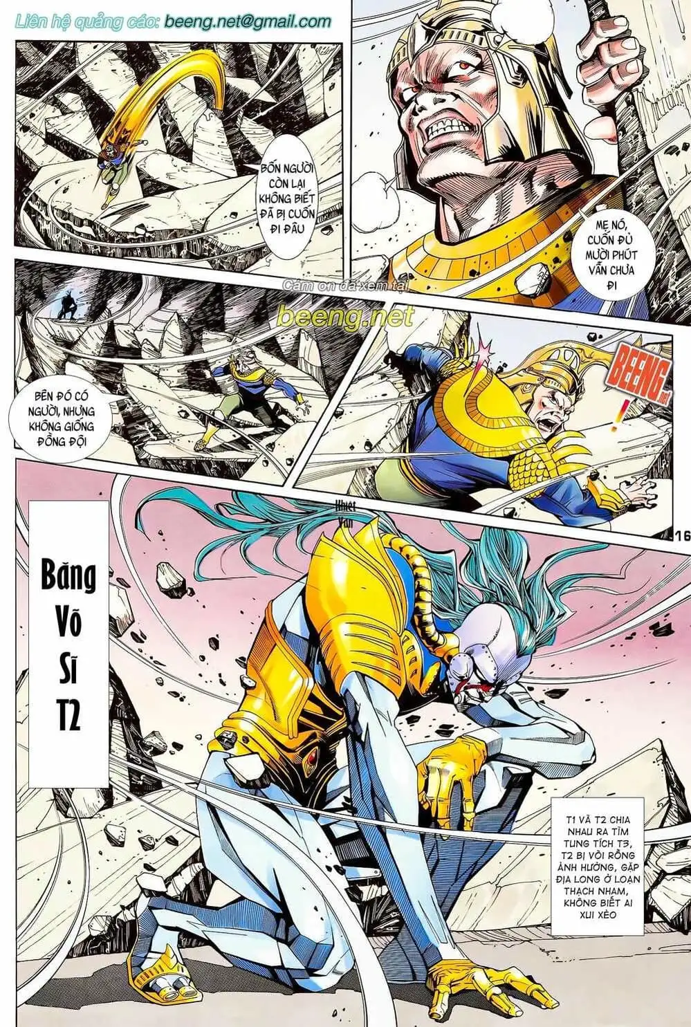 Truyện Tranh Long Hổ 5 Thế trang 8