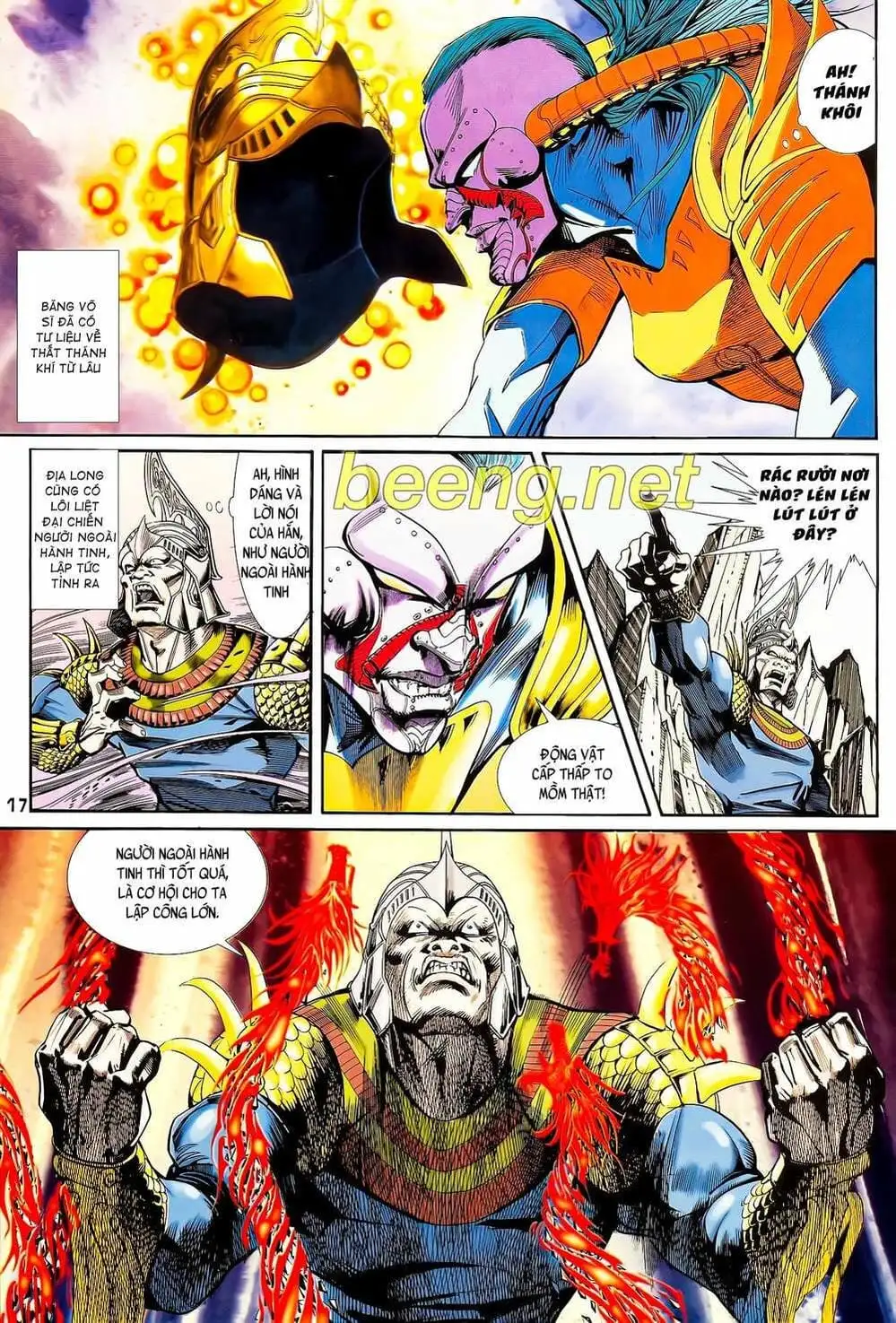 Truyện Tranh Long Hổ 5 Thế trang 8