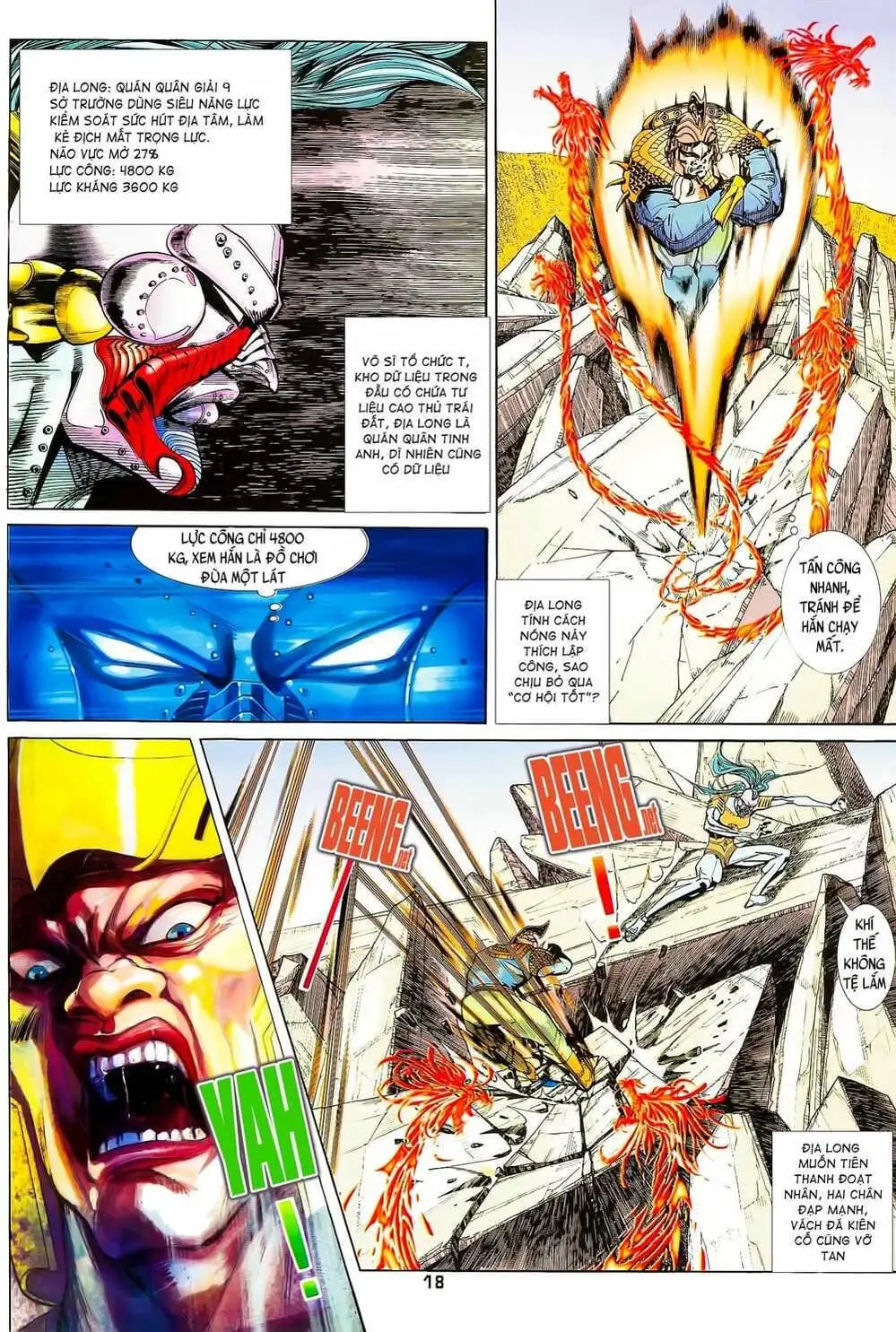 Truyện Tranh Long Hổ 5 Thế trang 8