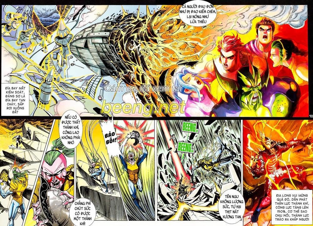 Truyện Tranh Long Hổ 5 Thế trang 8