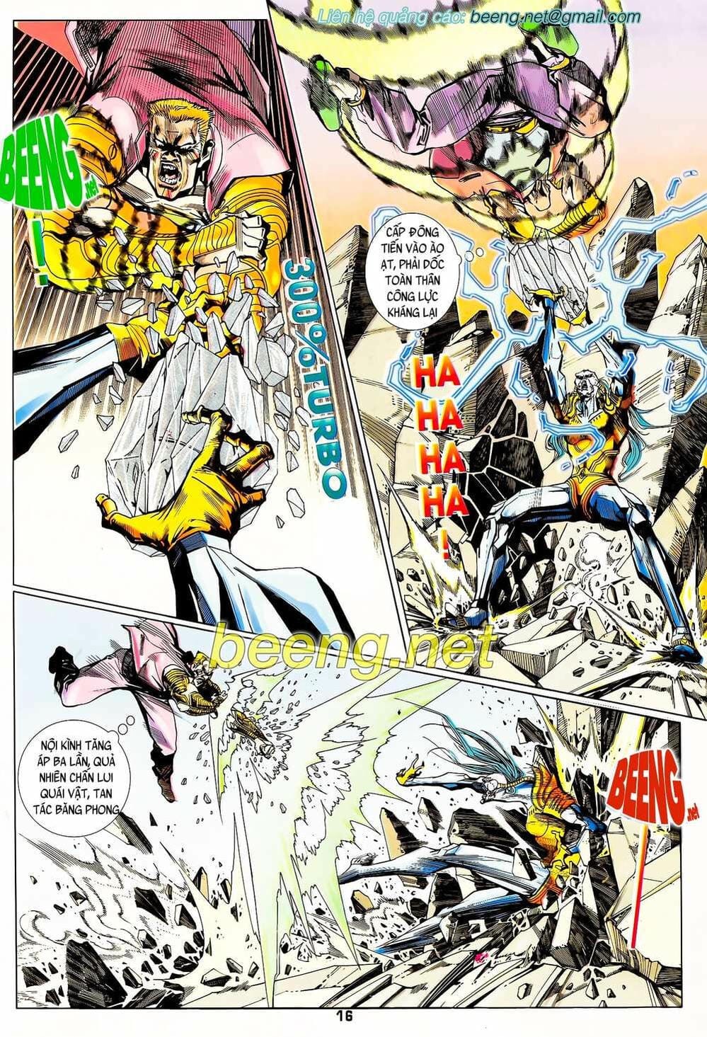Truyện Tranh Long Hổ 5 Thế trang 8