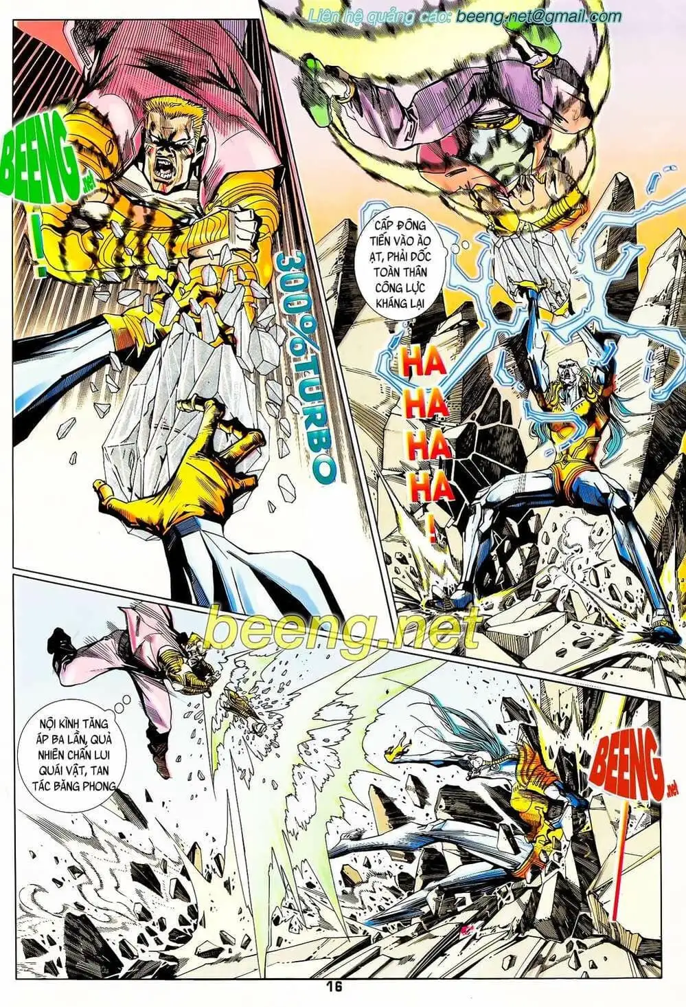 Truyện Tranh Long Hổ 5 Thế trang 8