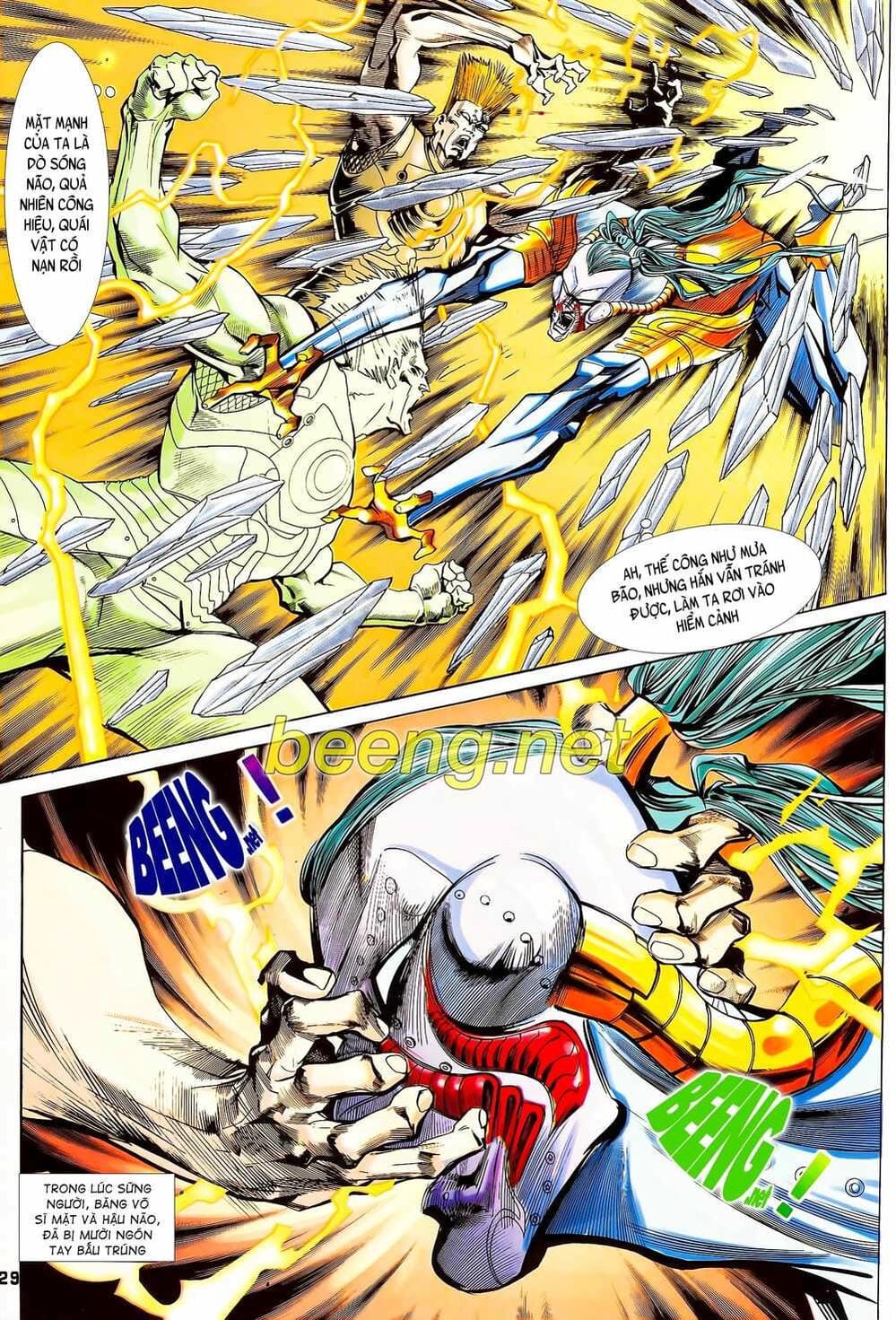 Truyện Tranh Long Hổ 5 Thế trang 8