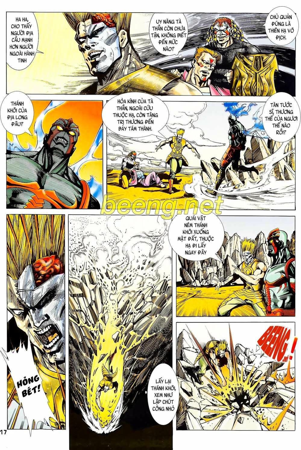 Truyện Tranh Long Hổ 5 Thế trang 8