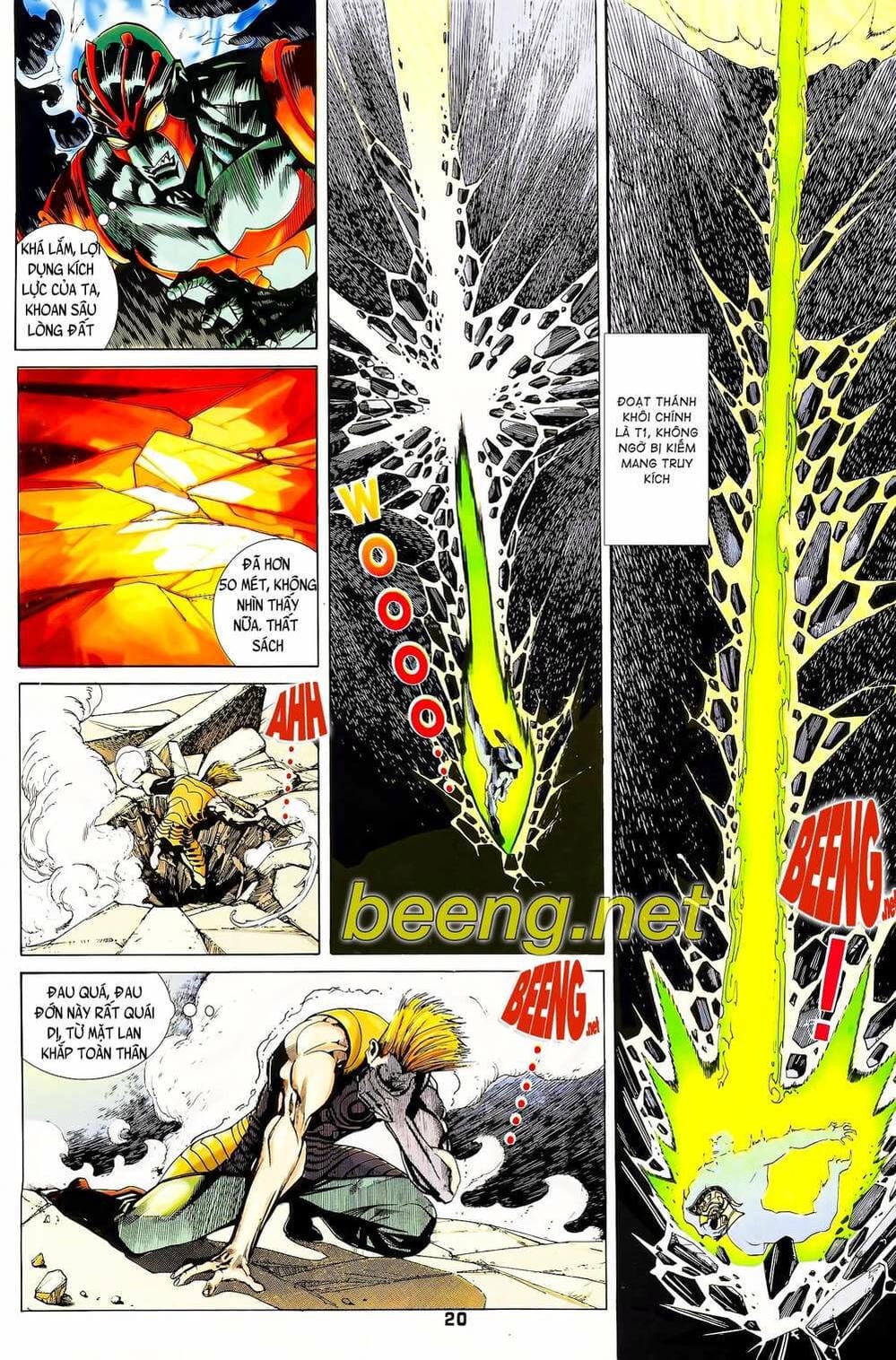 Truyện Tranh Long Hổ 5 Thế trang 8