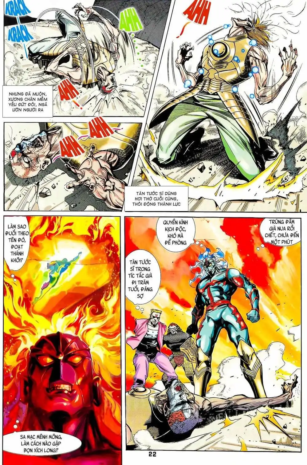 Truyện Tranh Long Hổ 5 Thế trang 8