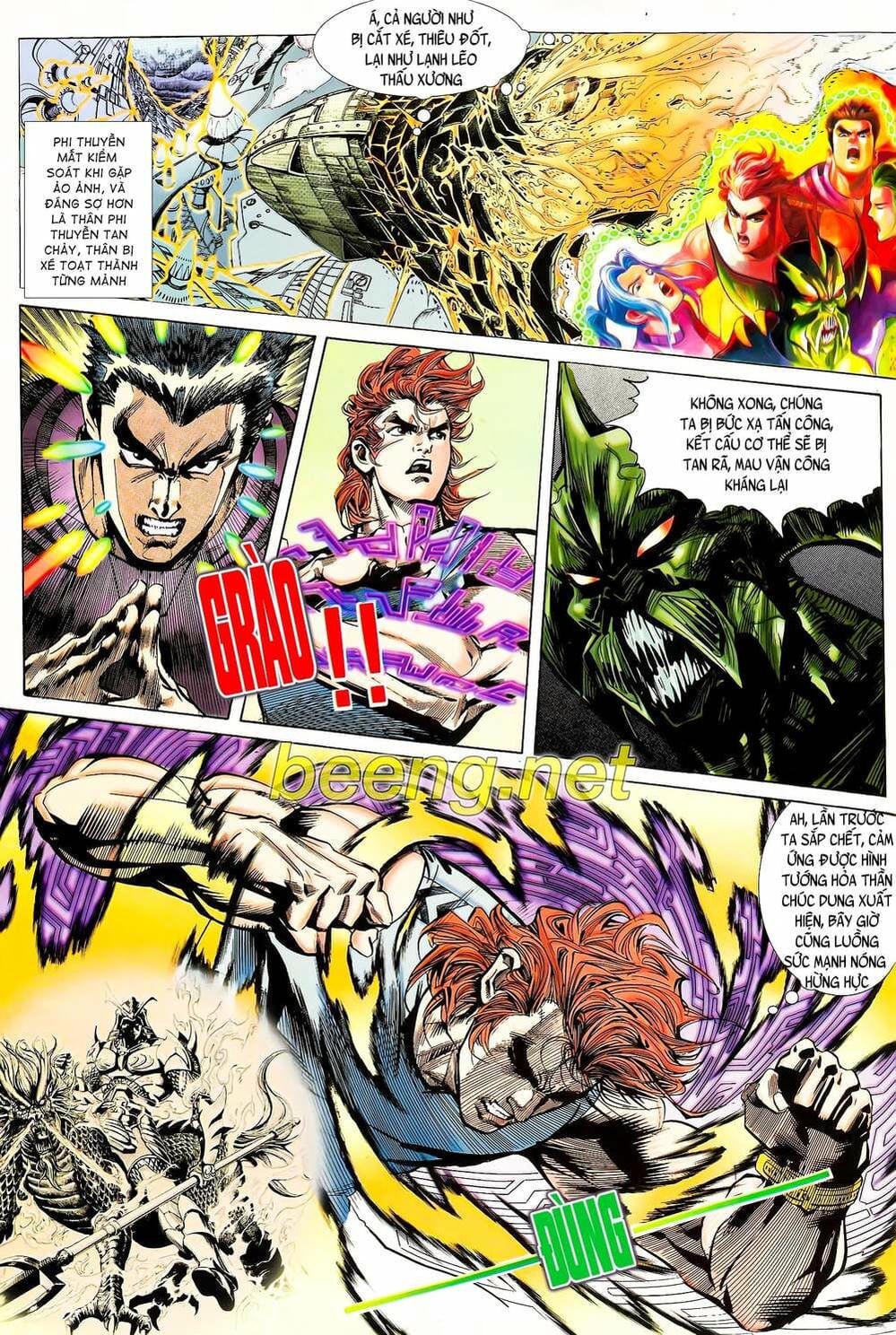 Truyện Tranh Long Hổ 5 Thế trang 8