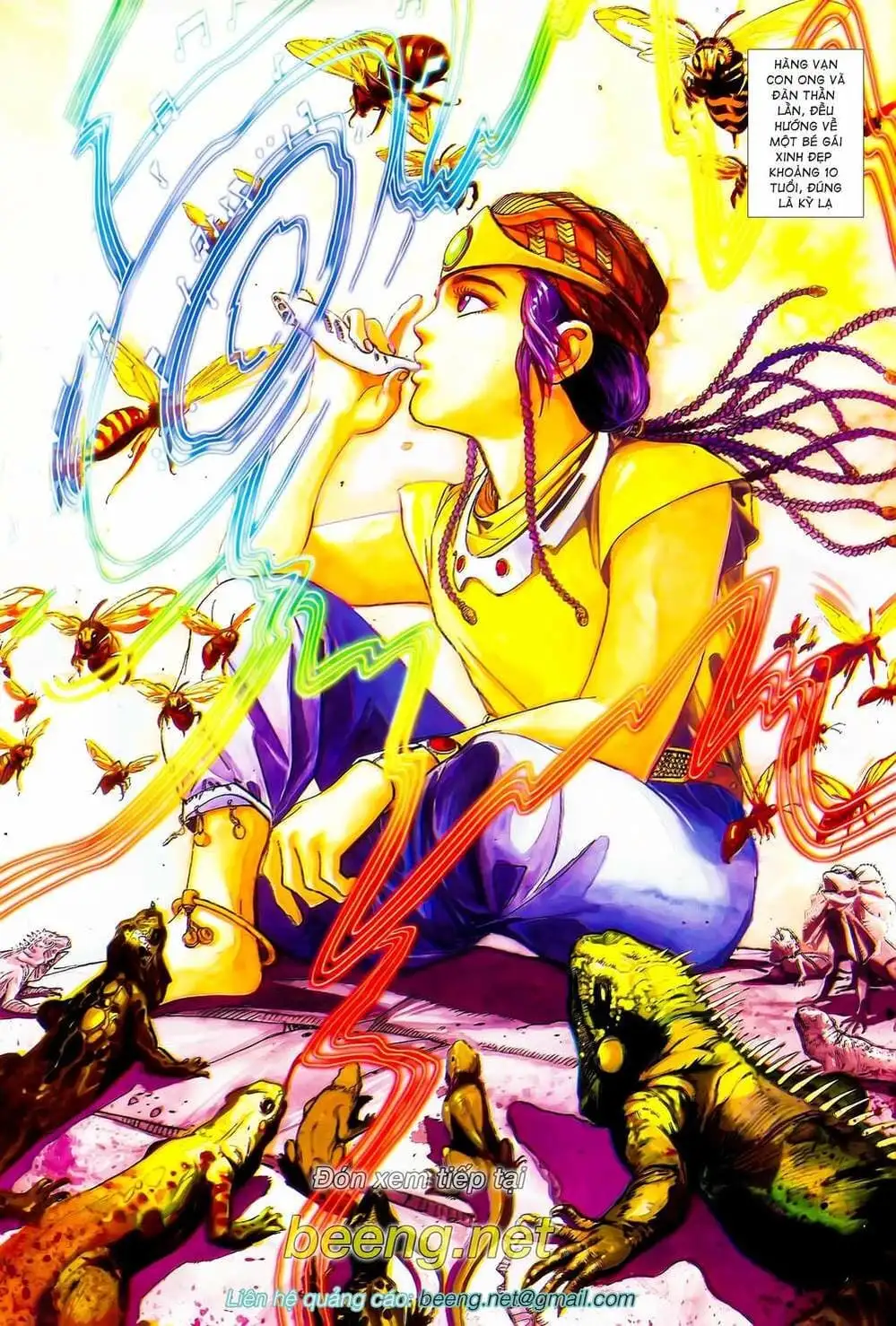 Truyện Tranh Long Hổ 5 Thế trang 8