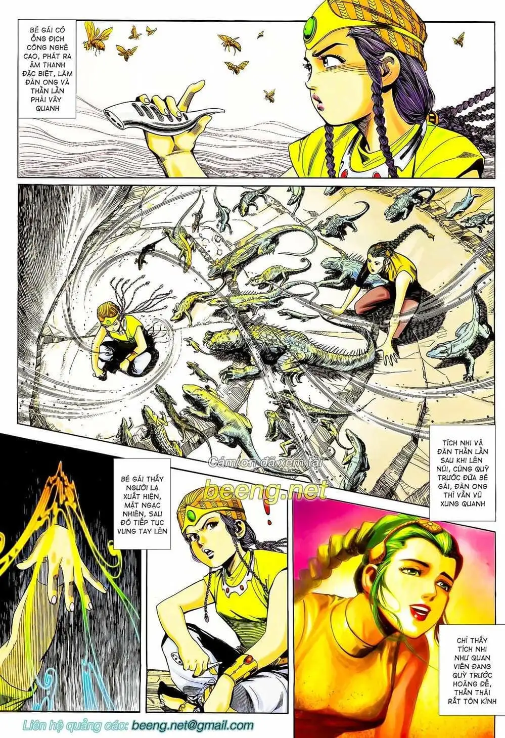 Truyện Tranh Long Hổ 5 Thế trang 8