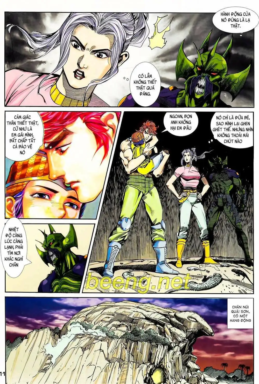 Truyện Tranh Long Hổ 5 Thế trang 8